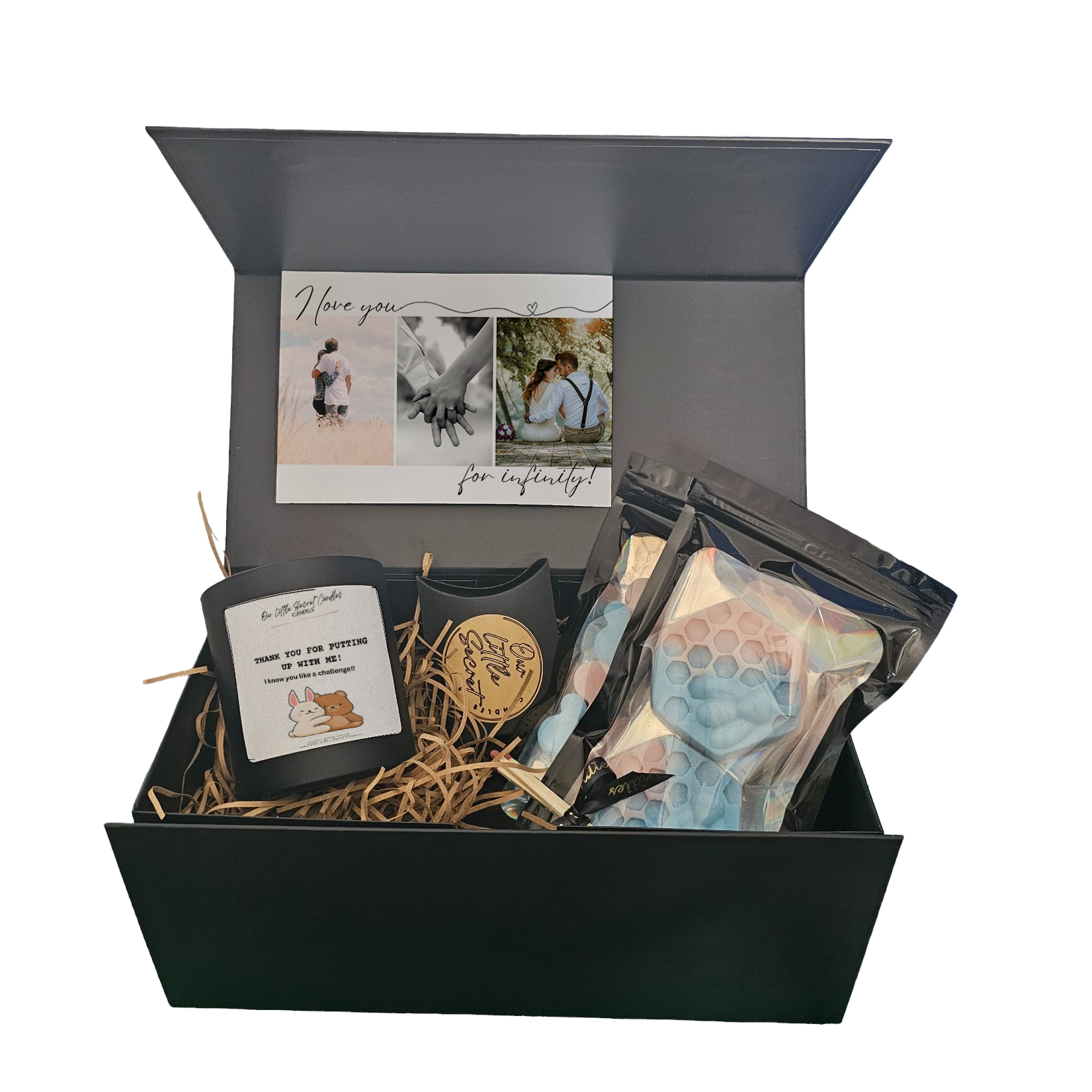 Anniversary Gift Box - Candle & Wax Melts Set